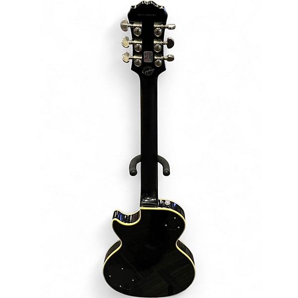 Used Epiphone Les Paul Custom Silverburst Solid Body Electric Guitar