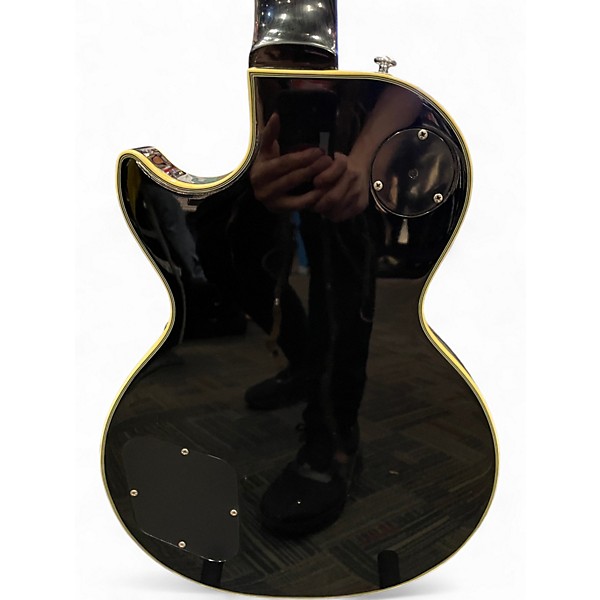 Used Epiphone Les Paul Custom Silverburst Solid Body Electric Guitar