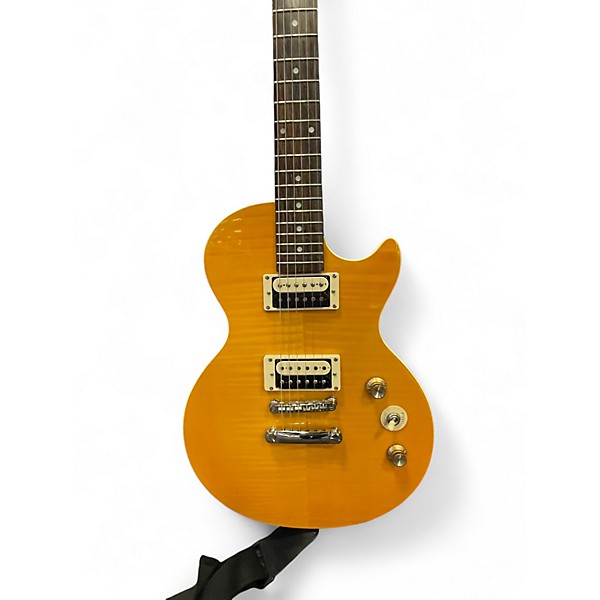 Used Epiphone Les Paul Special II Trans Gold Solid Body Electric Guitar