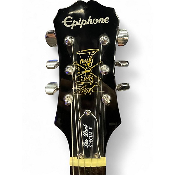 Used Epiphone Les Paul Special II Trans Gold Solid Body Electric Guitar