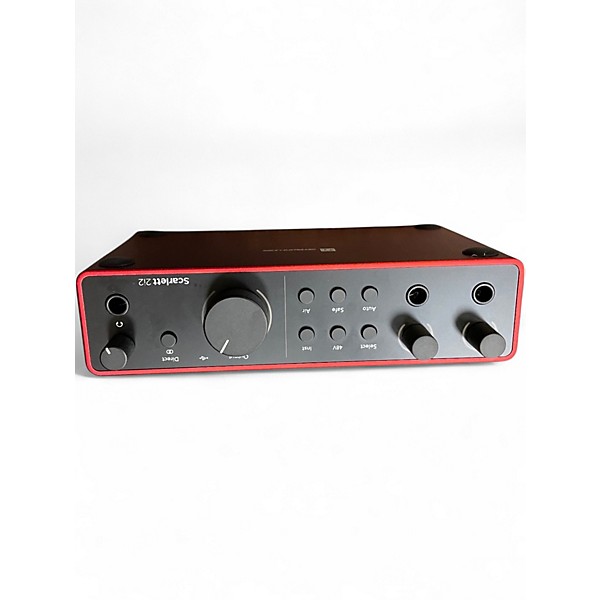 Used Focusrite Scarlett 2i2 Gen 4 Audio Interface
