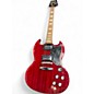 Used Epiphone SG Cherry Solid Body Electric Guitar thumbnail