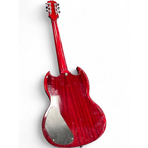 Used Epiphone SG Cherry Solid Body Electric Guitar
