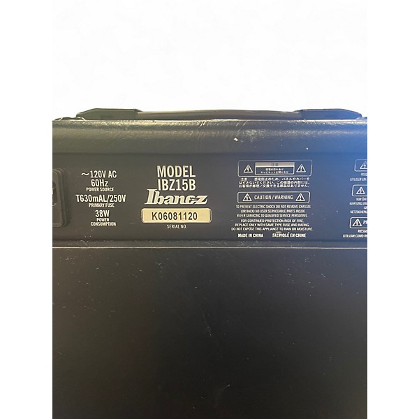 Used Ibanez IBZ15B BASS AMP Bass Combo Amp