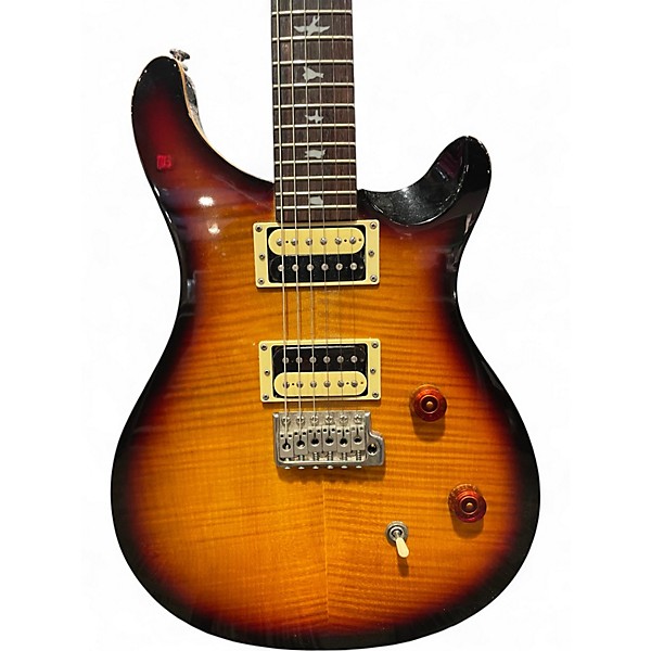 Used PRS SE Custom 24 2 Color Sunburst Solid Body Electric Guitar