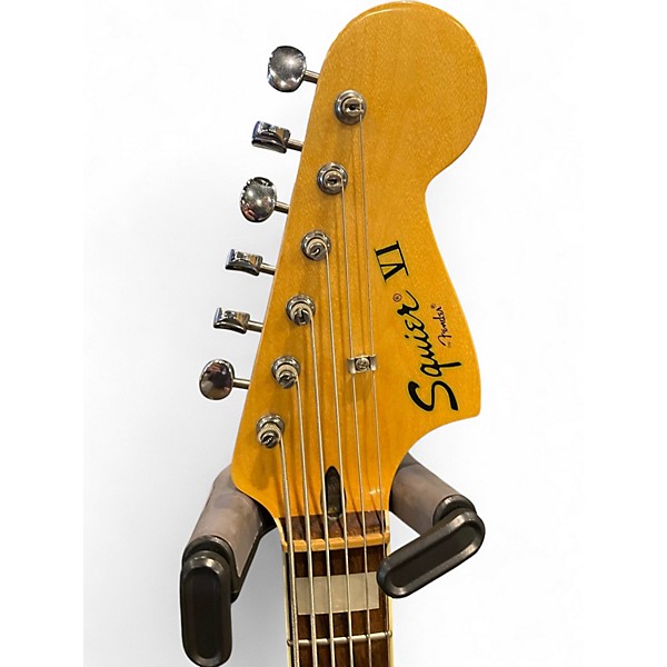 Used Squier CLASSIC VIBE BASS VI 2 Color Sunburst Solid Body Electric Guitar