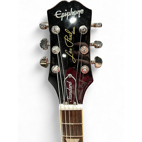 Used Epiphone Les Paul Standard 60s Quilt Top Washed Cherry Solid Body Electric Guitar