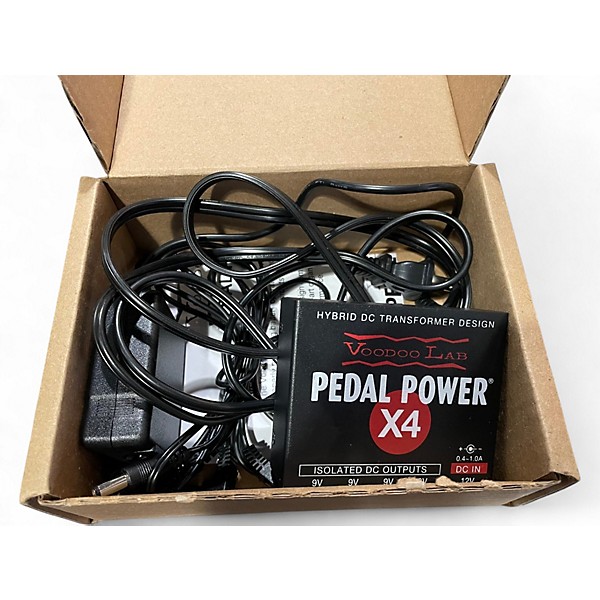 Used Voodoo Lab Pedal Power X4 Power Supply