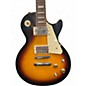 Used 2021 Epiphone Les Paul Classic 2 Tone Sunburst Solid Body Electric Guitar