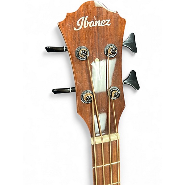 Used Ibanez AEGB24E Natural Acoustic Bass Guitar