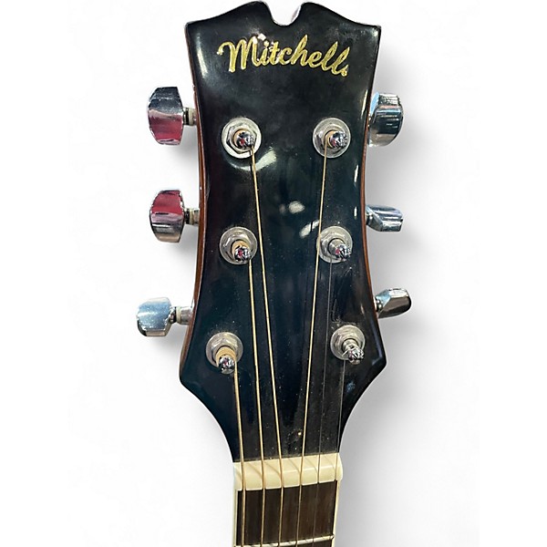Used Mitchell MD100 Natural Acoustic Guitar