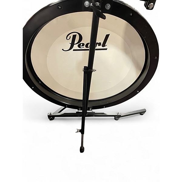 Used Pearl 2 Piece TRAVELER 2 PIECE COMPACT KIT Black Drum Kit