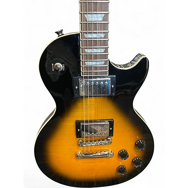 Used Epiphone Les Paul Tribute Plus Vintage Sunburst Solid Body Electric Guitar