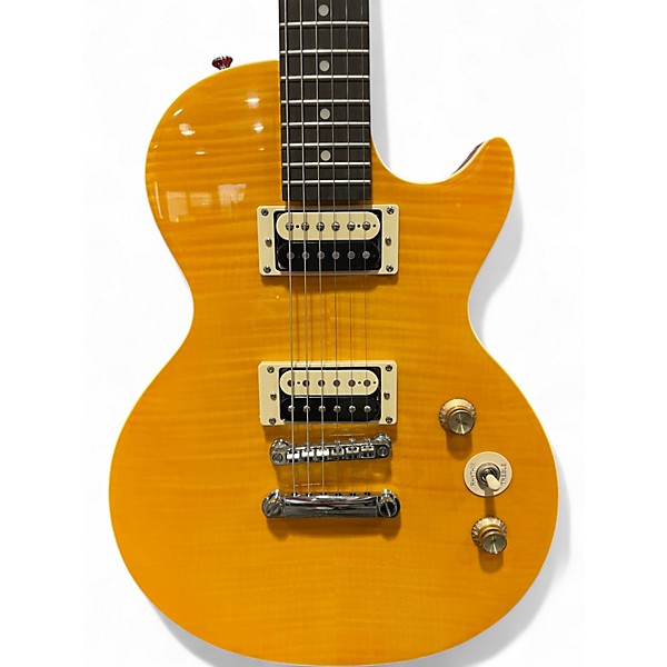 Used Epiphone Les Paul Special II Trans Gold Solid Body Electric Guitar