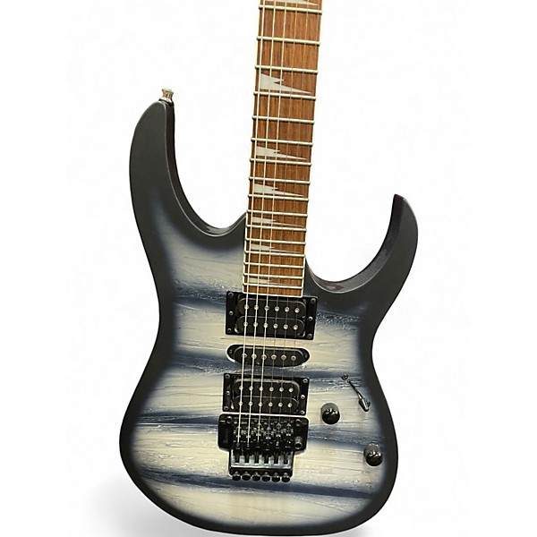 Used Ibanez RG470DX Trans Gray Solid Body Electric Guitar