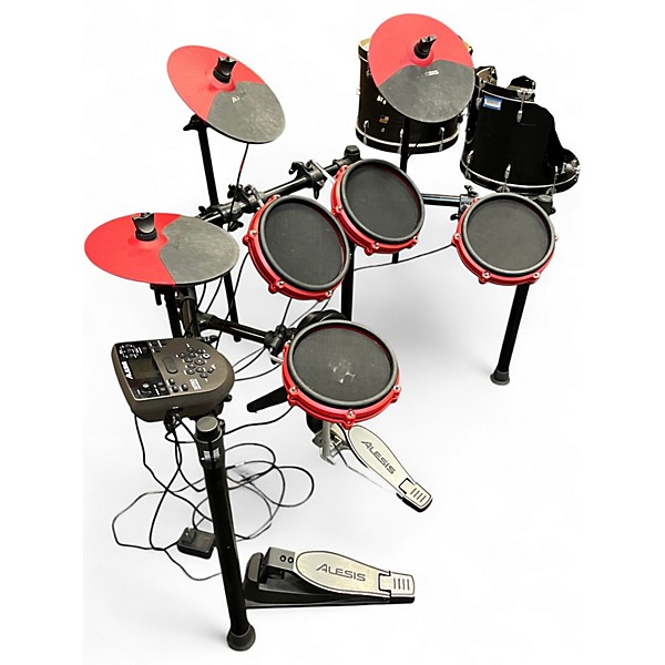 Used Alesis nitro mesh Electric Drum Set