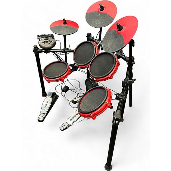 Used Alesis nitro mesh Electric Drum Set
