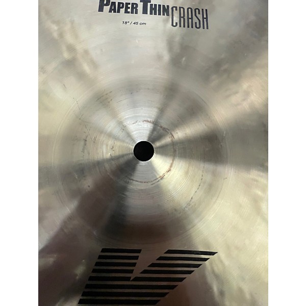 Used Zildjian 18in K Series Paper Thin Crash Cymbal