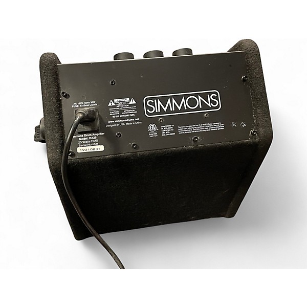 Used Simmons DA25 Drum Amplifier