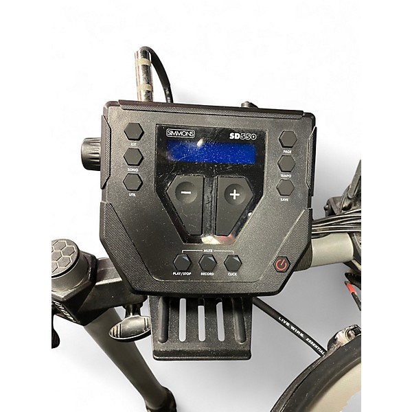 Used Simmons SD550 Electric Drum Set