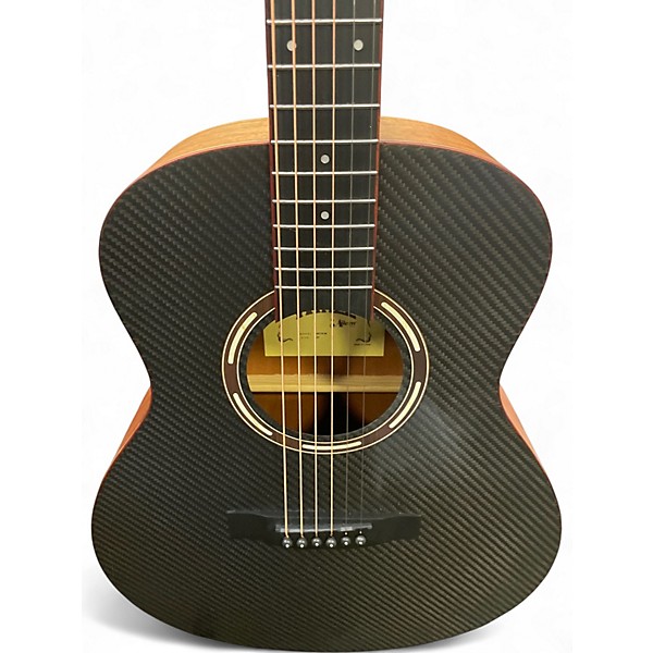 Used Winzz afc77e Black Acoustic Electric Guitar