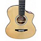 Used Vangoa v100ce Natural Acoustic Electric Guitar