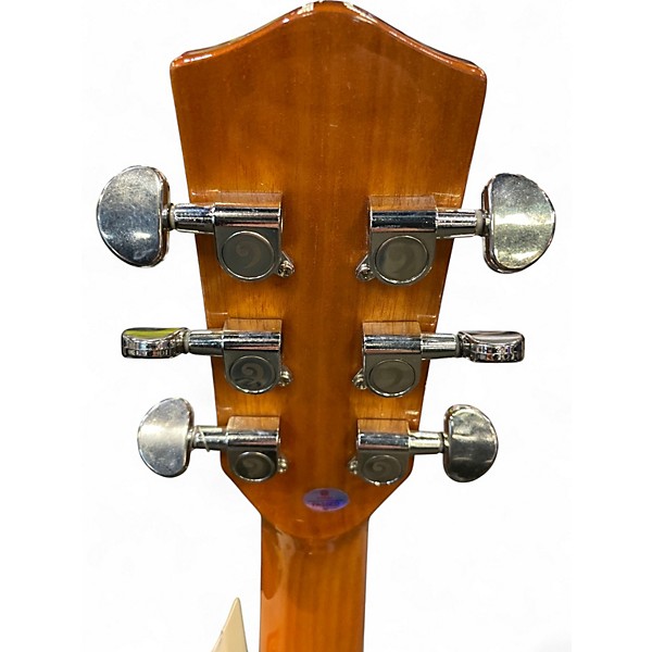 Used Vangoa v100ce Natural Acoustic Electric Guitar