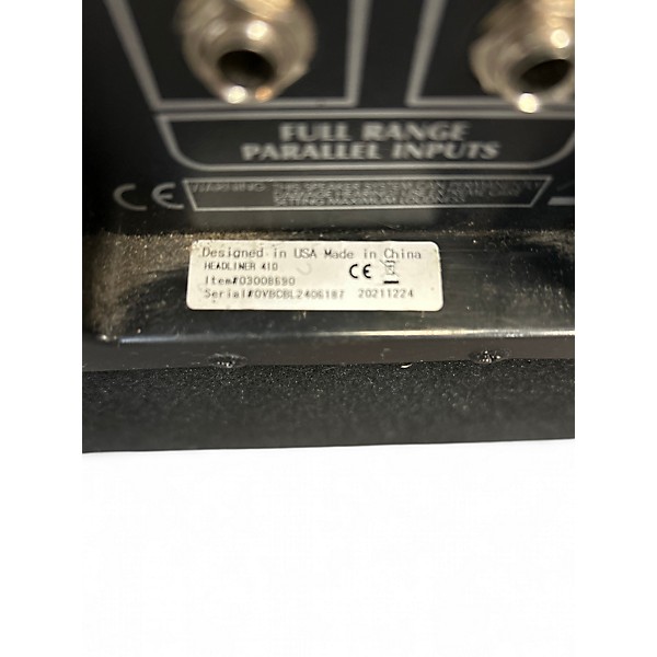 Used Peavey HEADLINER 410 Bass Cabinet
