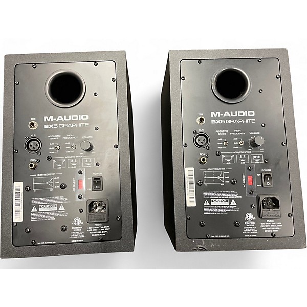 Used M-Audio BX5 Pair Powered Monitor