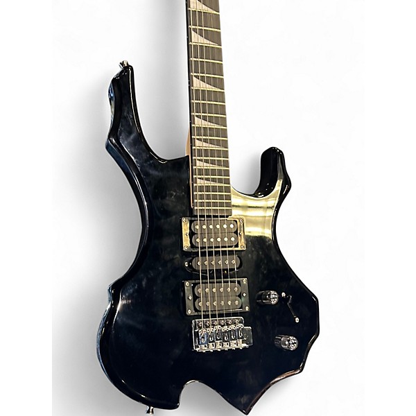 Used Glarry METAL GUITAR Black Solid Body Electric Guitar