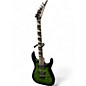 Used Jackson JS Series Dinky JS20 DKQ 2PT  Emerald Green Solid Body Electric Guitar thumbnail