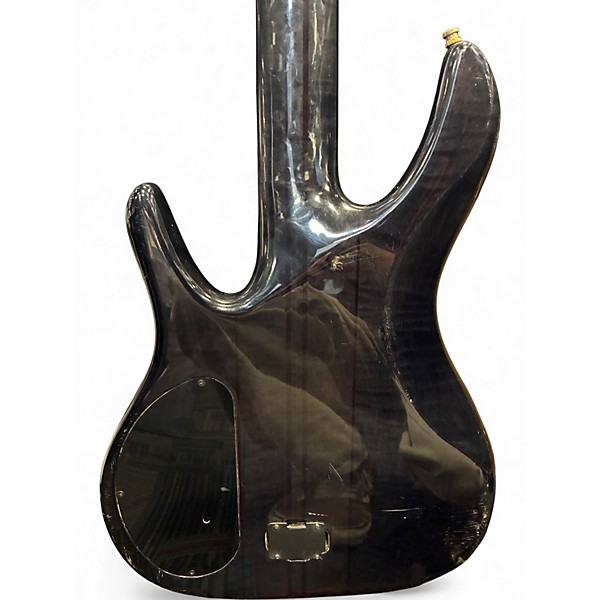 Used Peavey TL-Five Trans Black Electric Bass Guitar