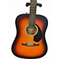 Used Fender FA125SB 2 Tone Sunburst Acoustic Guitar