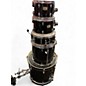 Used Yamaha 5 Piece Stage Custom RAVEN BLACK Drum Kit thumbnail