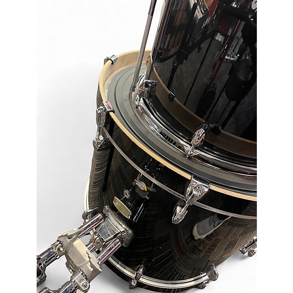 Used Yamaha 5 Piece Stage Custom RAVEN BLACK Drum Kit