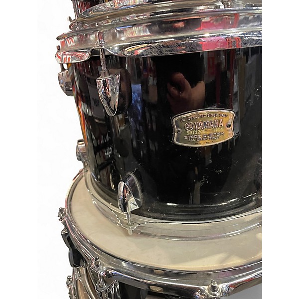 Used Yamaha 5 Piece Stage Custom RAVEN BLACK Drum Kit