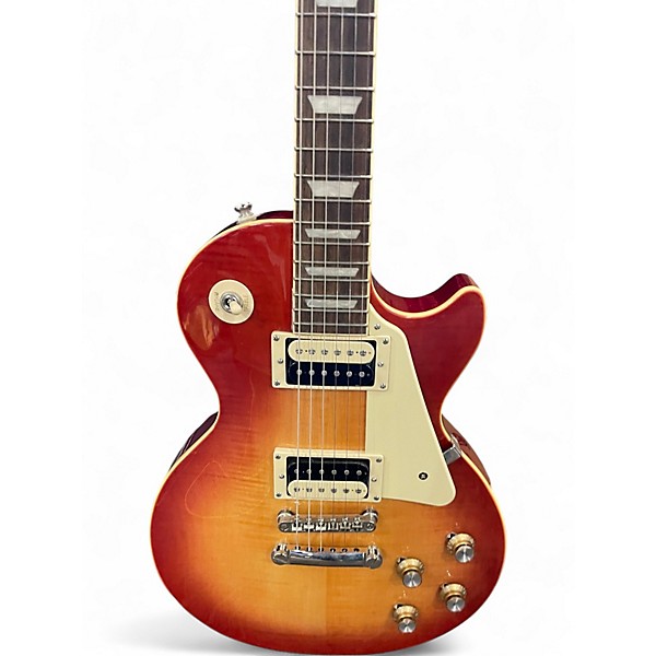 Used Epiphone Les Paul Standard 2 Tone Sunburst Solid Body Electric Guitar