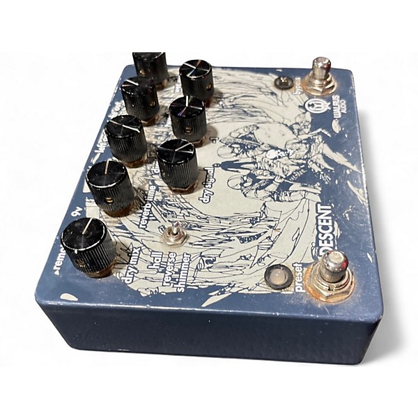 Used Walrus Audio Descent Reverb Effect Pedal