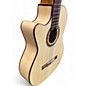Used Kremona Rosa Luna Flamenco Left Handed Natural Nylon String Acoustic Guitar