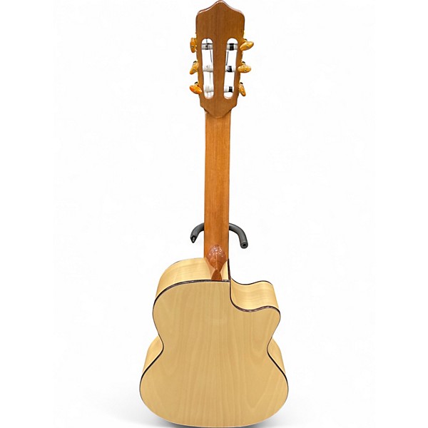 Used Kremona Rosa Luna Flamenco Left Handed Natural Nylon String Acoustic Guitar