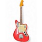 Used Fender jaguar red Solid Body Electric Guitar thumbnail