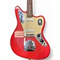 Used Fender jaguar red Solid Body Electric Guitar