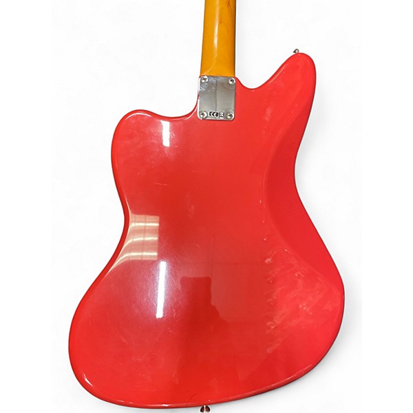 Used Fender jaguar red Solid Body Electric Guitar