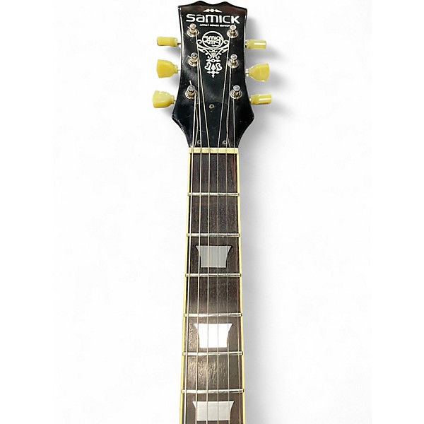 Used Greg Bennett Design by Samick AVION LES PAUL 2 Tone Sunburst Solid Body Electric Guitar