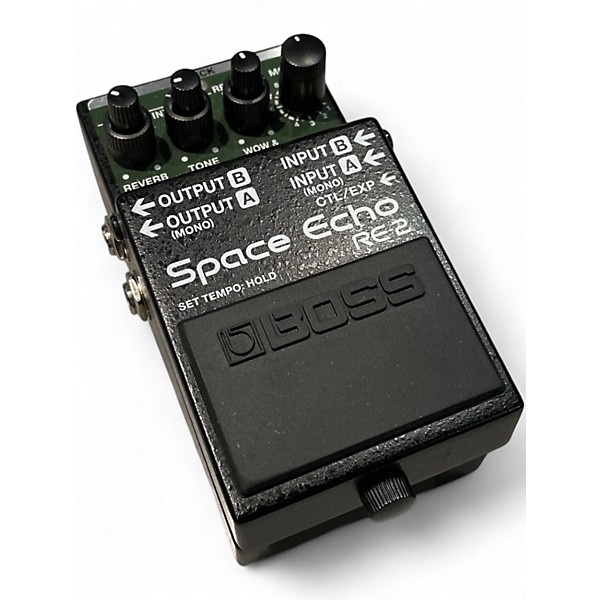 Used BOSS RE-2 SPACE ECHO Effect Pedal