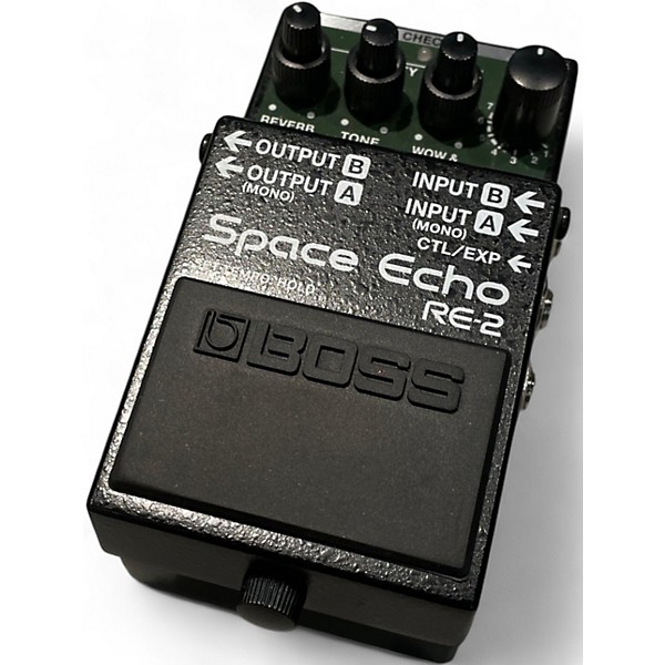 Used BOSS RE-2 SPACE ECHO Effect Pedal