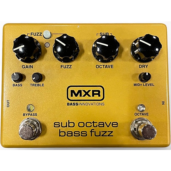 Used MXR Sub Octave Bass Fuzz Effect Pedal
