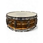 Used Ludwig 14in Supraphonic Snare brass Drum thumbnail