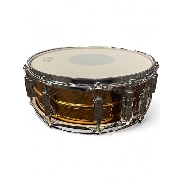 Used Ludwig 14in Supraphonic Snare brass Drum