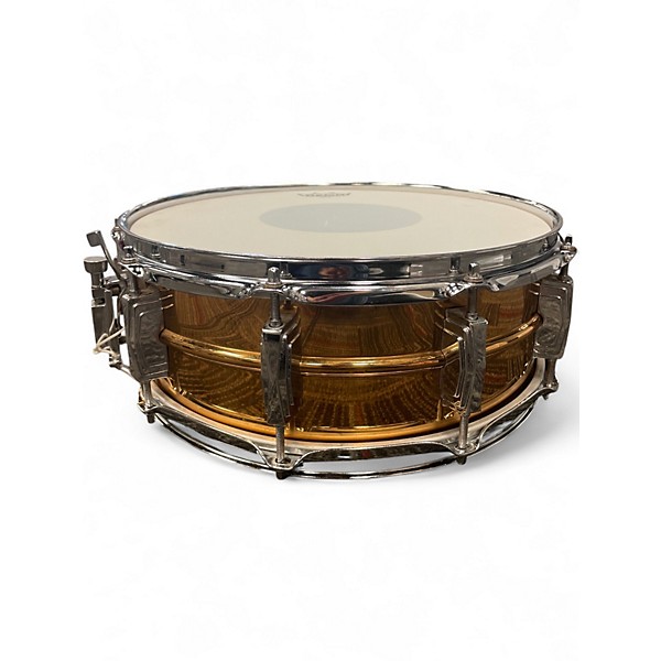 Used Ludwig 14in Supraphonic Snare brass Drum